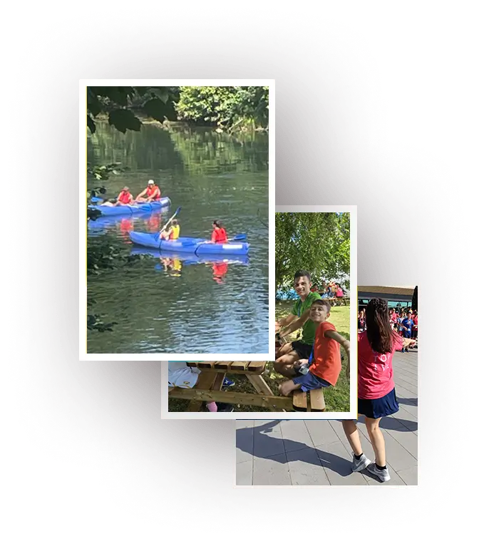 English Language Camp Coach leading activities at a summer camp in Spain